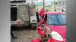tanque do exército é atropelado por dois veículos no Pará