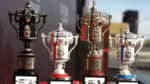 A Fórmula 1 distribui troféus de Lego aos campeões do Grande Prêmio da Grã-Bretanha em Silverstone