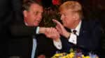 (Mar a Lago - Flórida, 07/03/2020) Presidente da República Jair Bolsonaro cumprimenta o Senhor Presidente dos Estados Unidos Donald Trump.
Foto: Alan Santos/PR