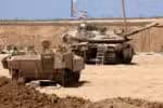 As forças israelenses realizam exercícios militares com o objetivo de conquistar a cidade de Gaza