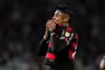 Bruno Henrique marcou um gol no Flamengo contra o Inter pela Libertadores