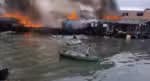 Incêndio de grandes dimensões destrói comunidade em Santos, confira o vídeo