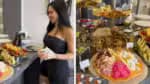 Bruna e Neymar têm amiga que se encantou com o almoço preparado em casa do casal