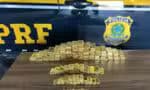 Polícia Rodoviária Federal apreende caminhonete com carga de R$ 61 milhões em barras de ouro