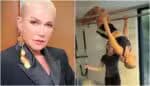 Xuxa critica ao praticar aula de pilates: “Aos 60 anos a flexibilidade diminui”
