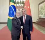 Ministro chinês defende cooperação com o Brasil para fortalecer o BRICS