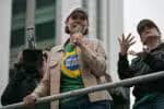 Michelle provoca Bolsonaro com choro durante manifestação na Avenida Paulista