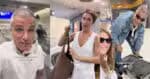 Bruno Gagliasso e Giovanna Ewbank enfrentam dificuldades em aeroporto