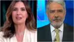Fátima Bernardes comenta após William Bonner anunciar sua saída do Jornal Nacional