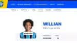 A CBF confirma acordo entre William e Grêmio