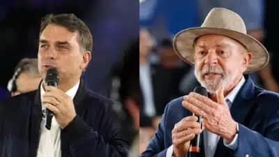 Flávio tenta reduzir vantagem de Lula no Nordeste com ato em Salvador