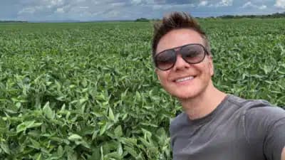 Michel Teló administra 14 mil hectares no Mato Grosso do Sul, com gado e lavouras