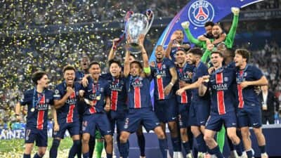 O Paris Saint-Germain, campeão da Liga dos Campeões, enfrentará o Botafogo em 20 dias