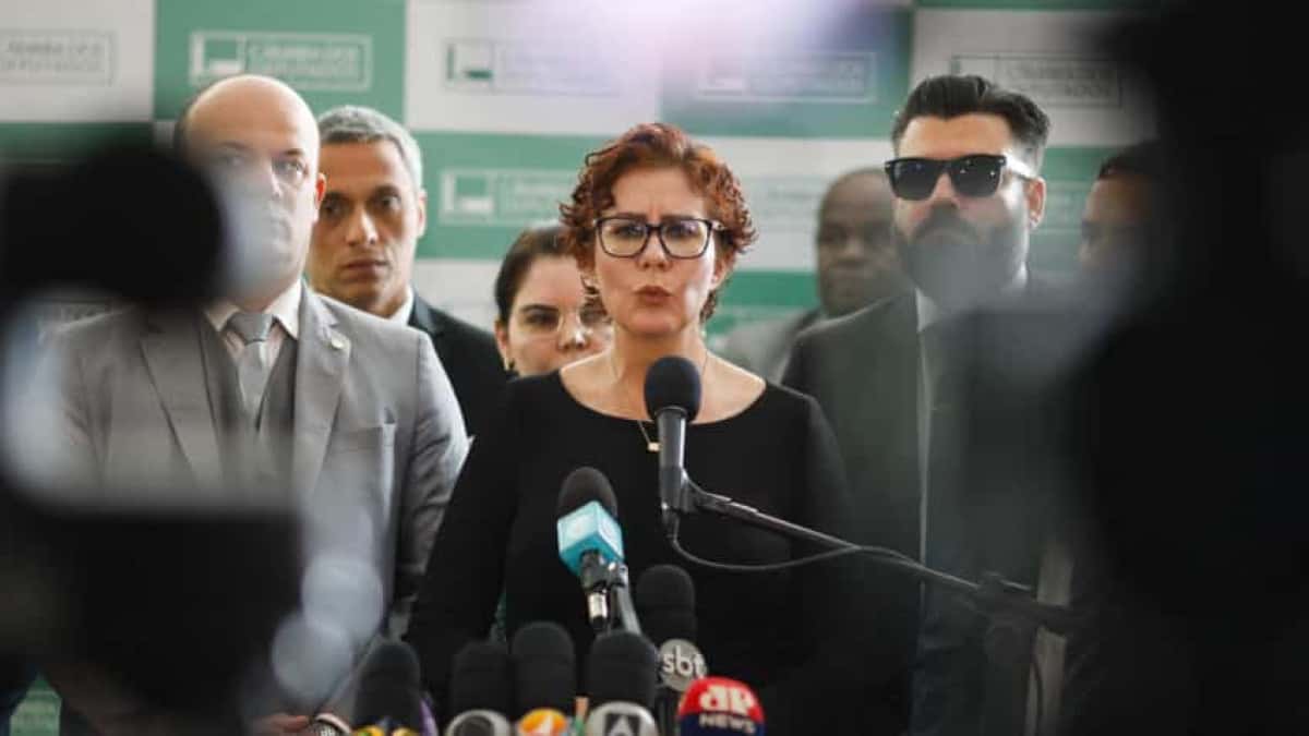Coletiva da deputado Carla Zambelli -m A PF (Polícia Federal) cumpre mandados de busca e apreensão contra a deputada Carla Zambelli (PL-SP) no âmbito de investigações que apuram invasão aos sistemas do CNJ (Conselho Nacional de Justiça) para inserção de alvarás de soltura e documentos falsos contra o ministro Alexandre de Moraes, do STF (Supremo Tribunal Federal). | Sérgio Lima/Poder360 02.ago.2023| Sérgio Lima/Poder360 00.ago.2022