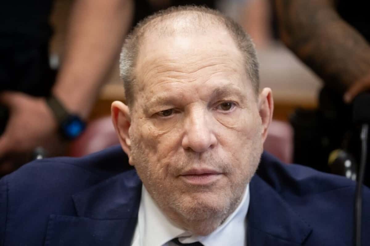 Former Hollywood film producer Harvey Weinstein appears in Manhattan criminal court during his rape and sexual assault re-trial in New York on June 10, 2025. Jurors reported getting closer to a verdict on June 9 in the sex crimes retrial of the disgraced Hollywood mogul, despite tensions raising the risk of a deadlocked jury and a mistrial. The former Miramax studio boss is charged in the New York with the 2006 sexual assault of Miriam Haley and the 2013 rape of Jessica Mann. He also faces a new count for an alleged sexual assault of a 19-year-old in 2006. (Photo by Michael Nagle / POOL / AFP)