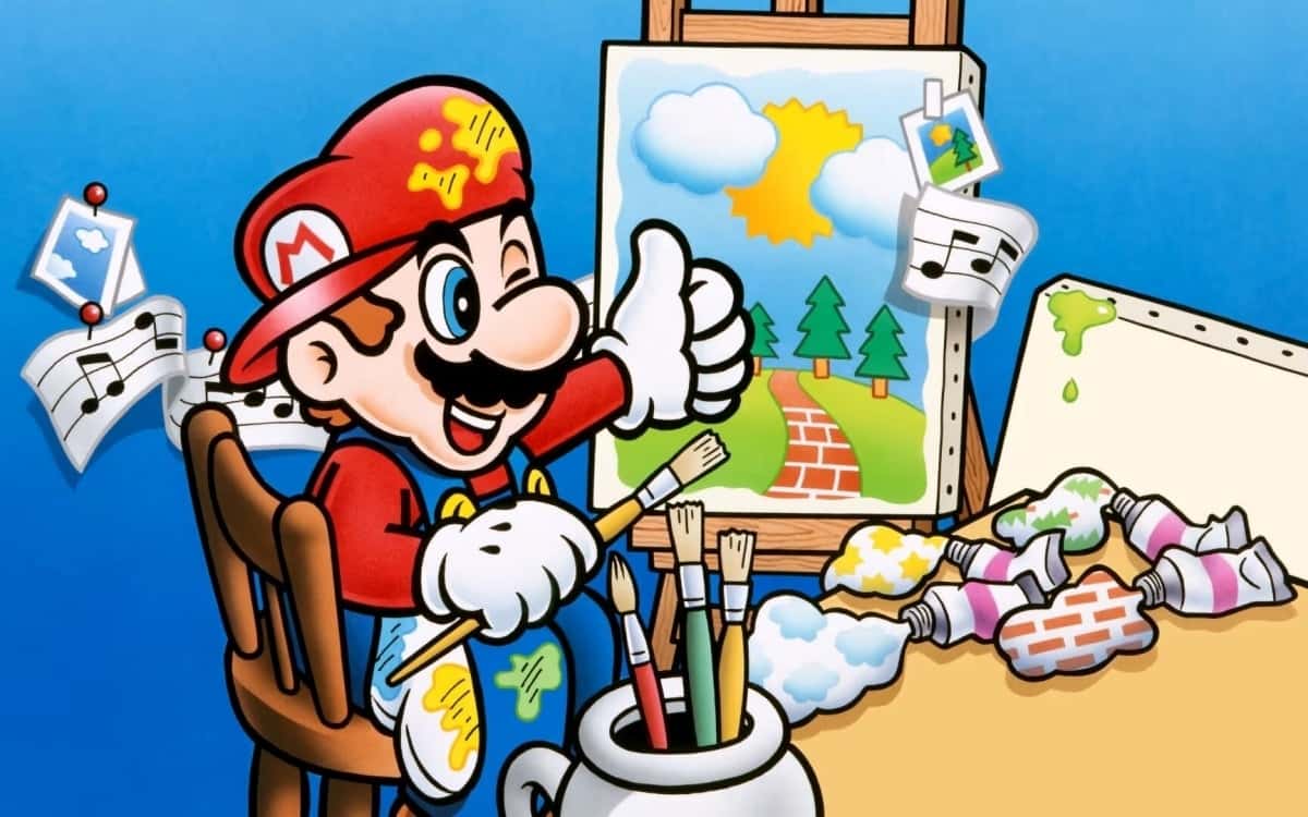 Mario-Paint-Switch-Online-Suporte-Mouse