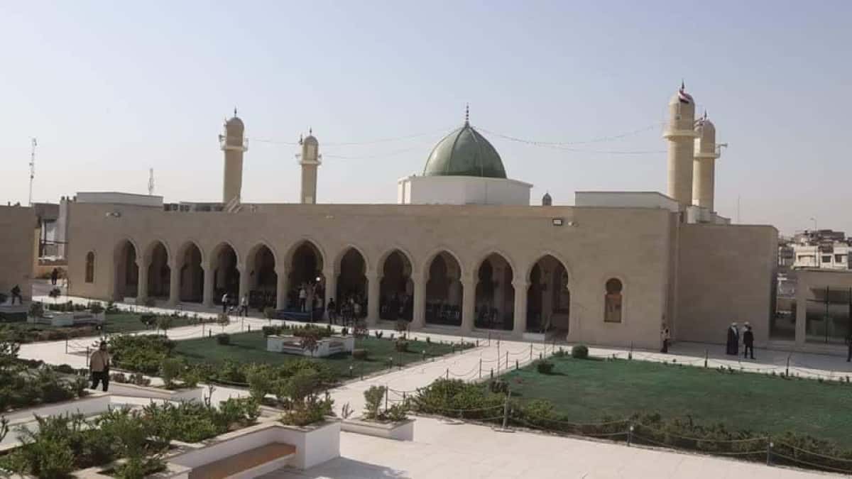 Iraque-reabre-a-historica-Mesquita-de-Al-Nuri-reconstruida-apos-a-destruicao-do-Estado-Islamico-Reuters