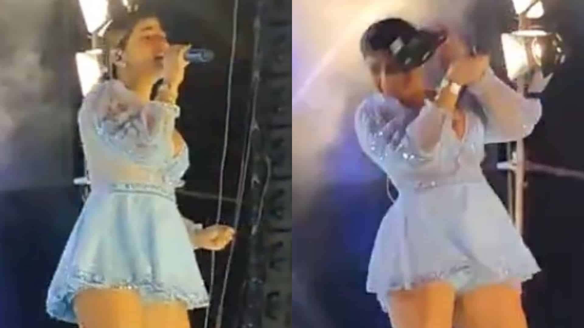 cantora-atingida-drone-durante-show