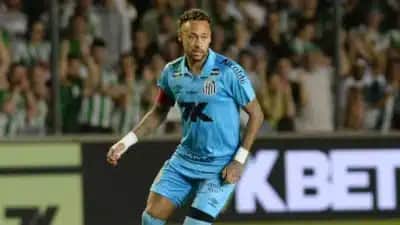 Neymar brilha e marca dois gols na vitória do Santos sobre o Juventude!