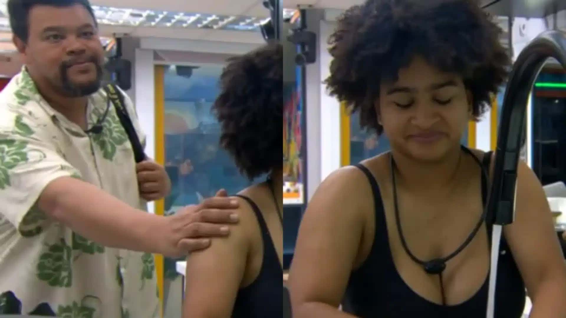 BBB-26-Babu-da-beijo-em-Milena-e-sister-fica-indignada-Do-nada
