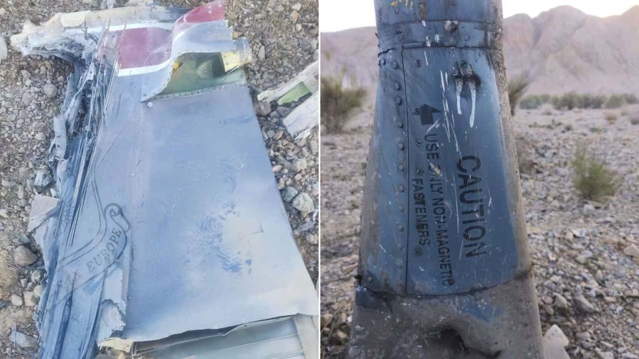 Midia-estatal-iraniana-divulgou-fotos-nesta-sexta-feira-do-que-afirma-ser-os-destrocos-de-um-caca-da-Forca-Aerea-dos-EUA-abatido-pelo-Ira
