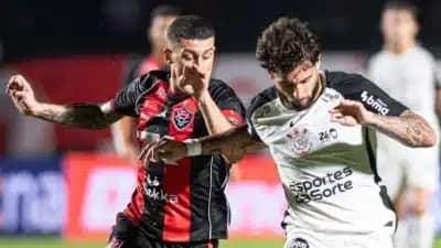 Corinthians cai para a zona de rebaixamento após empate sem gols com o Vitória