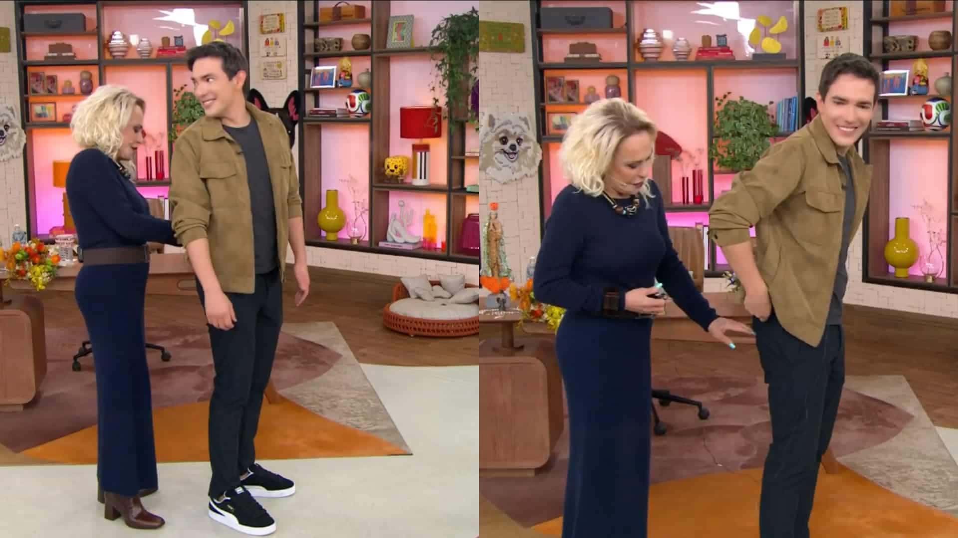 Ana-Maria-Braga-e-Alessandro-Jodar-no-Mais-Voce