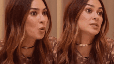 Thaila Ayala revela momento de tensão com a filha e alerta sobre educação infantil