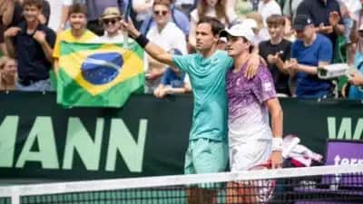 João Fonseca e Daniel Altmaier disputam final do ATP 500 de Halle contra franceses neste domingo