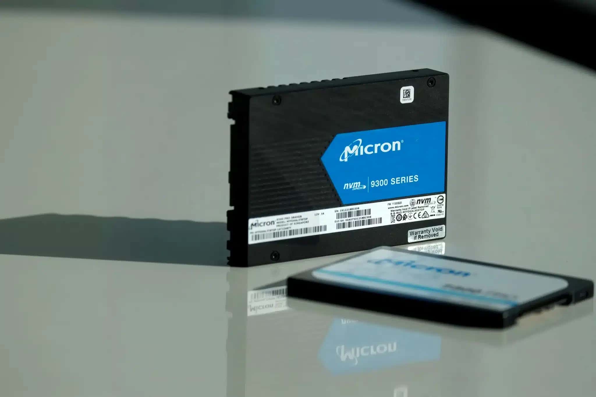 Hardware da Micron Technology para clientes de data center é apresentado em um evento em San Francisco (EUA) 24/10/2019 REUTERS/Stephen Nellis