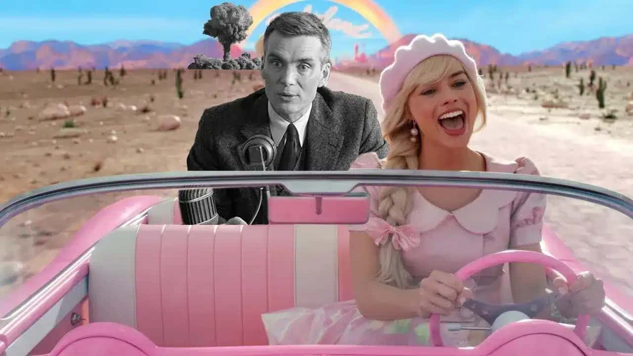 Tanto “Barbie” como “Oppenheimer” estrearam nos cinemas brasileiros em 20 de julho de 2023