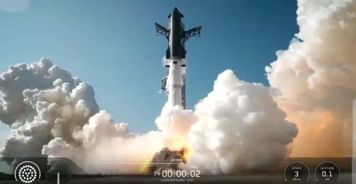 A SpaceX lançou nesta sexta-feira (22) a Starship, considerada o maior e mais potente foguete já construído no mundo