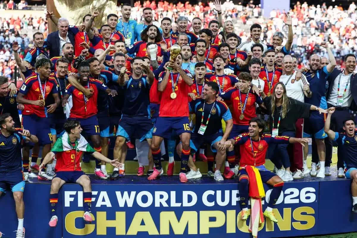 A Espanha conquistou o bicampeonato nos Estados Unidos