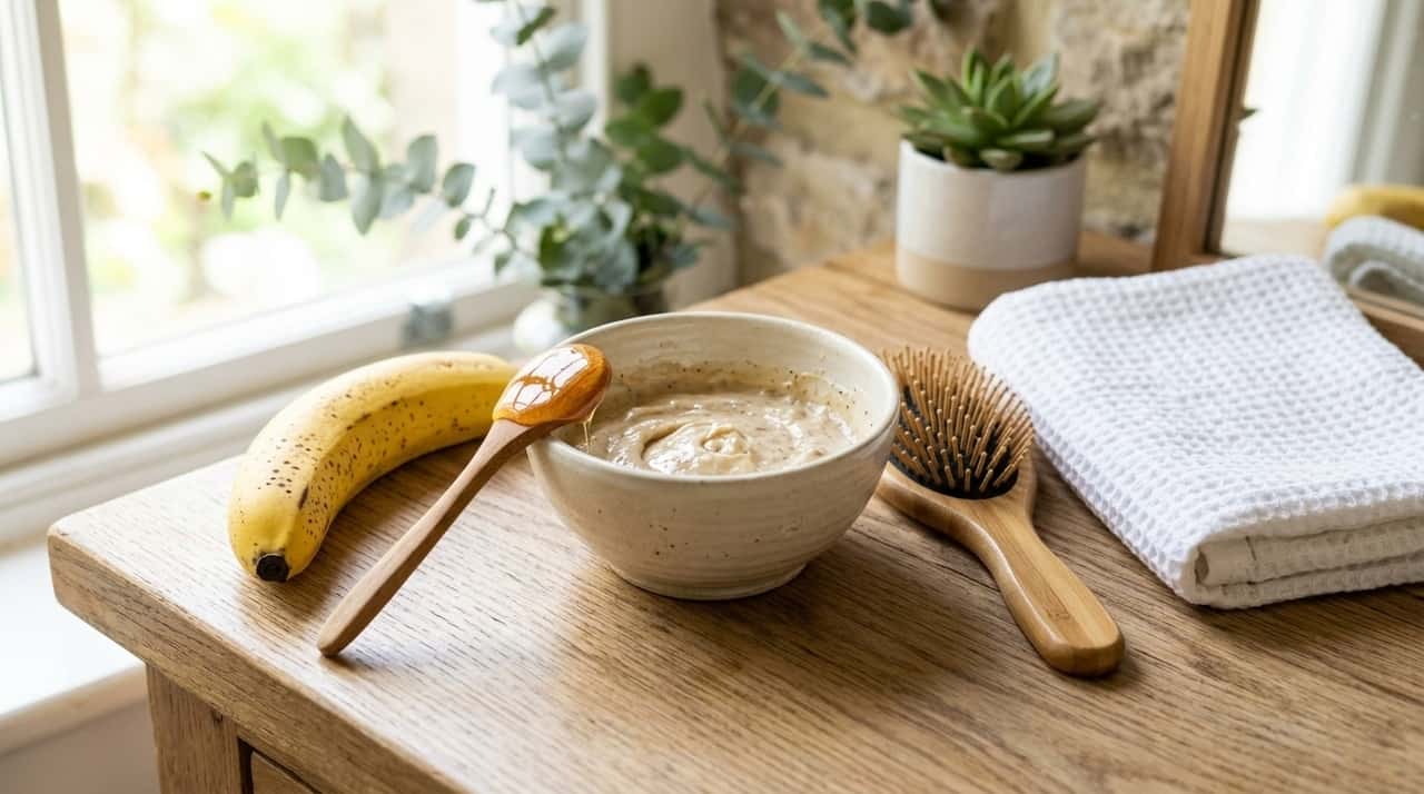 A banana madura concentra potássio, vitaminas A, C, E e do complexo B, além de antioxidantes.