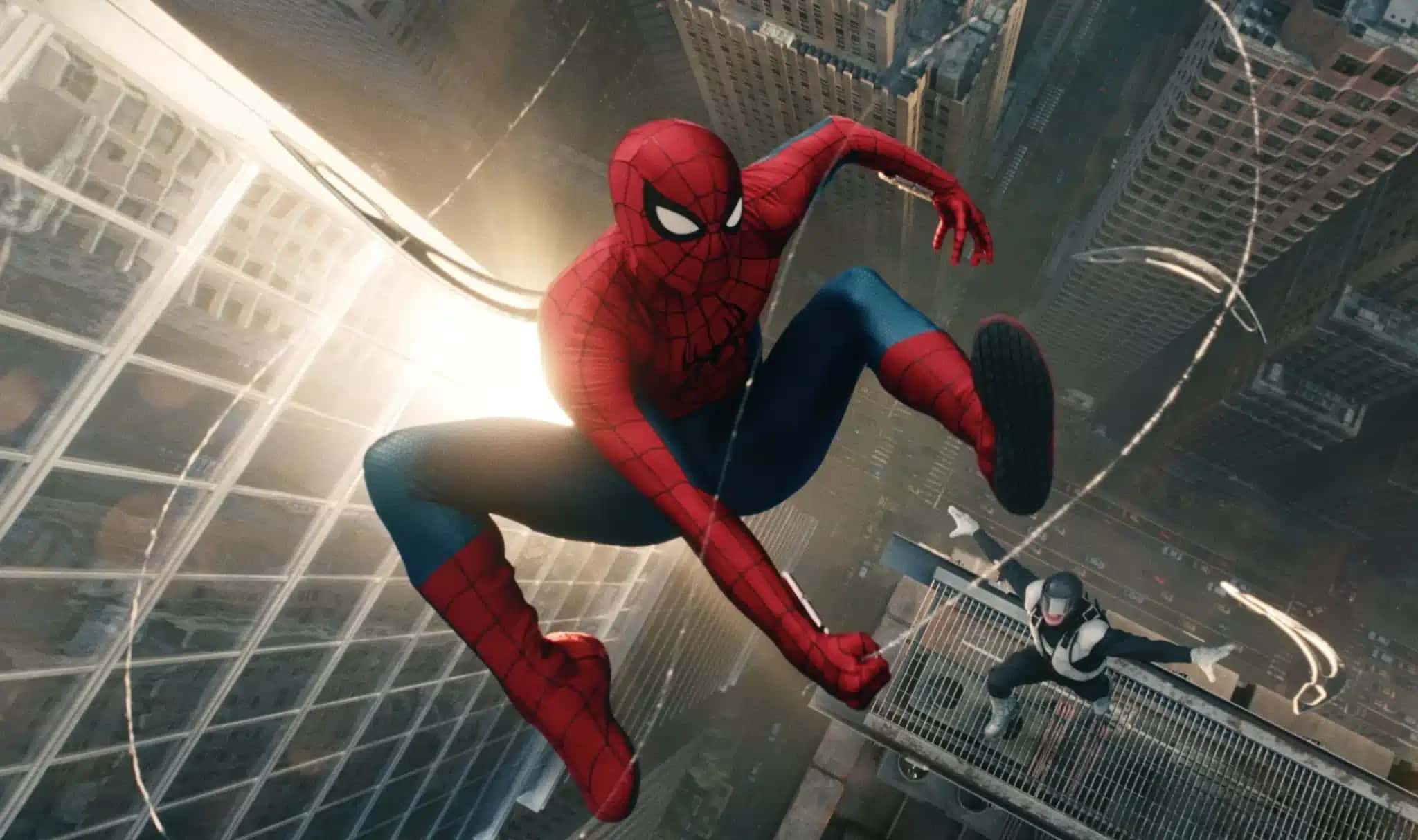 Homem-Aranha e Bumerangue em SPIDER-MAN™: BRAND NEW DAY, da Columbia Pictures.