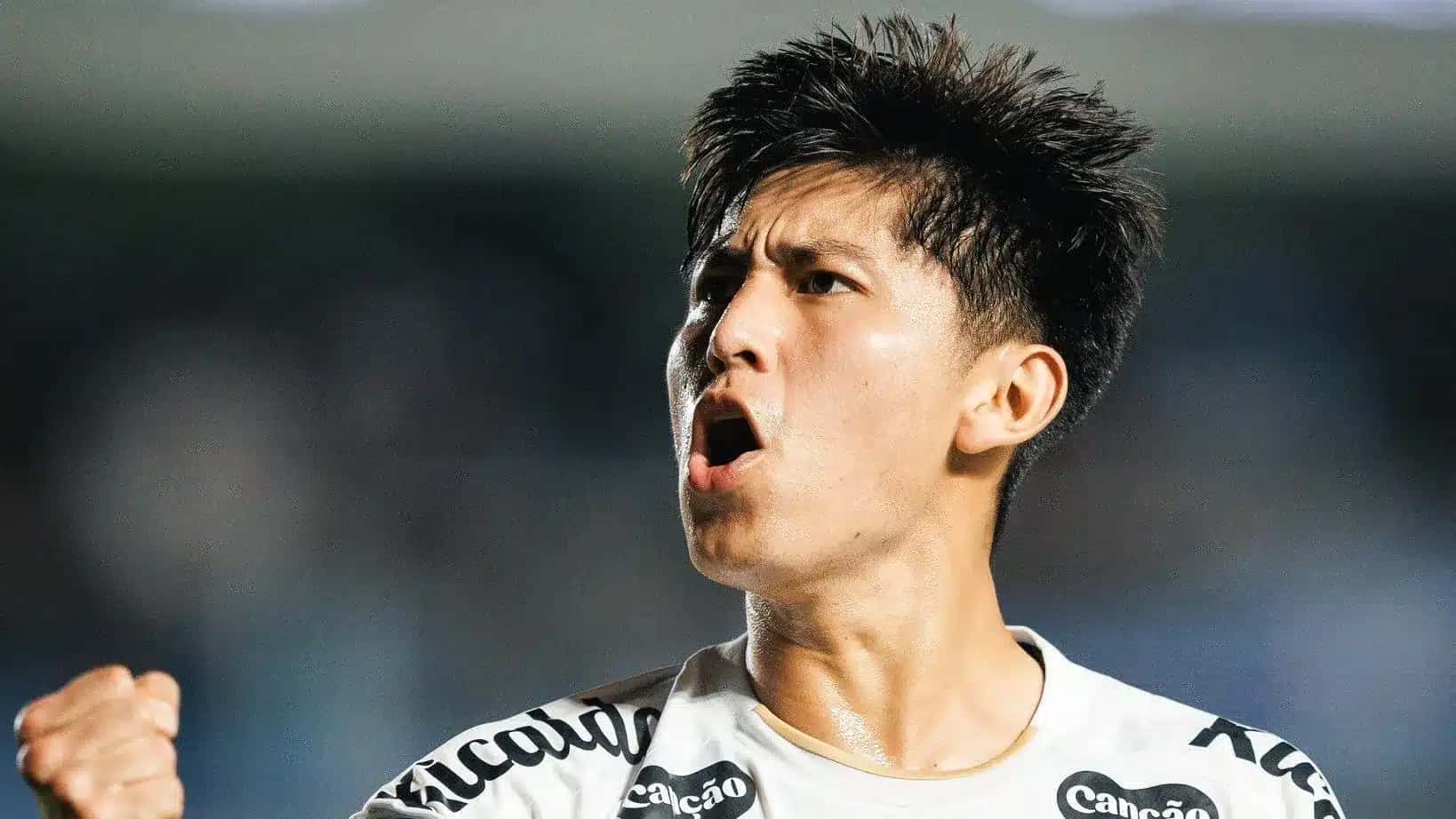 Miguelito fez o primeiro gol do Santos na partida contra a UCV