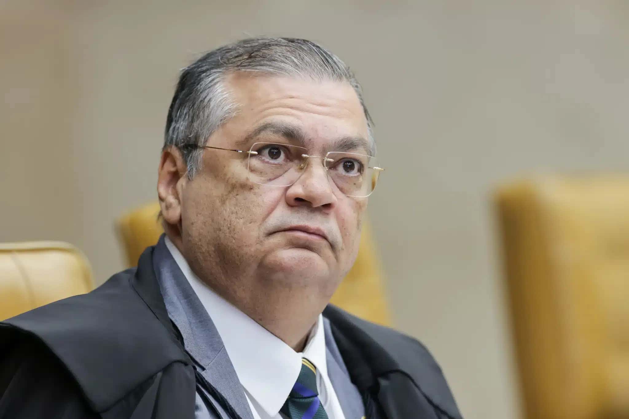 Ministro Flávio Dino em sessão plenária