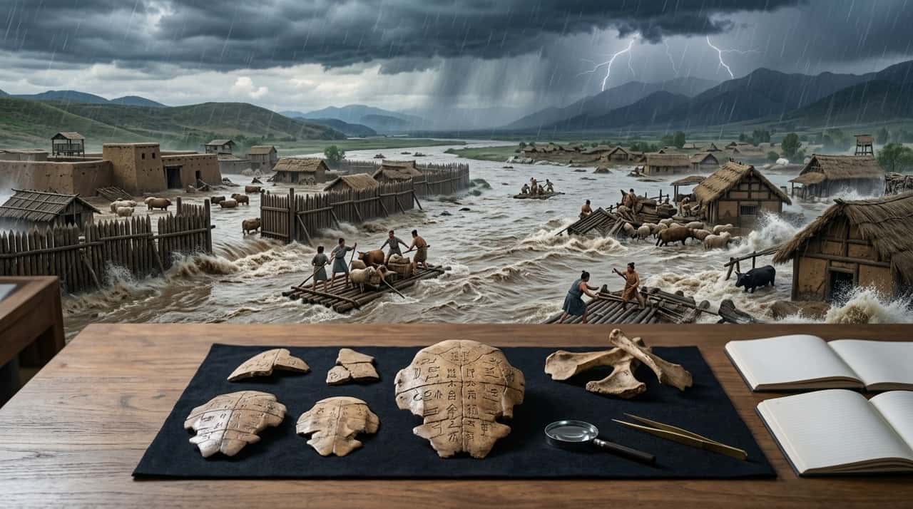 Analisando milênios de história, arqueólogos examinaram milhares de inscrições gravadas em peças de casco de tartaruga e plastrões.