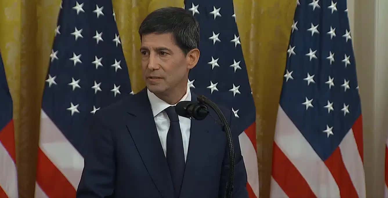 Kevin Warsh em cerimônia de posse como próximo chair do Fed