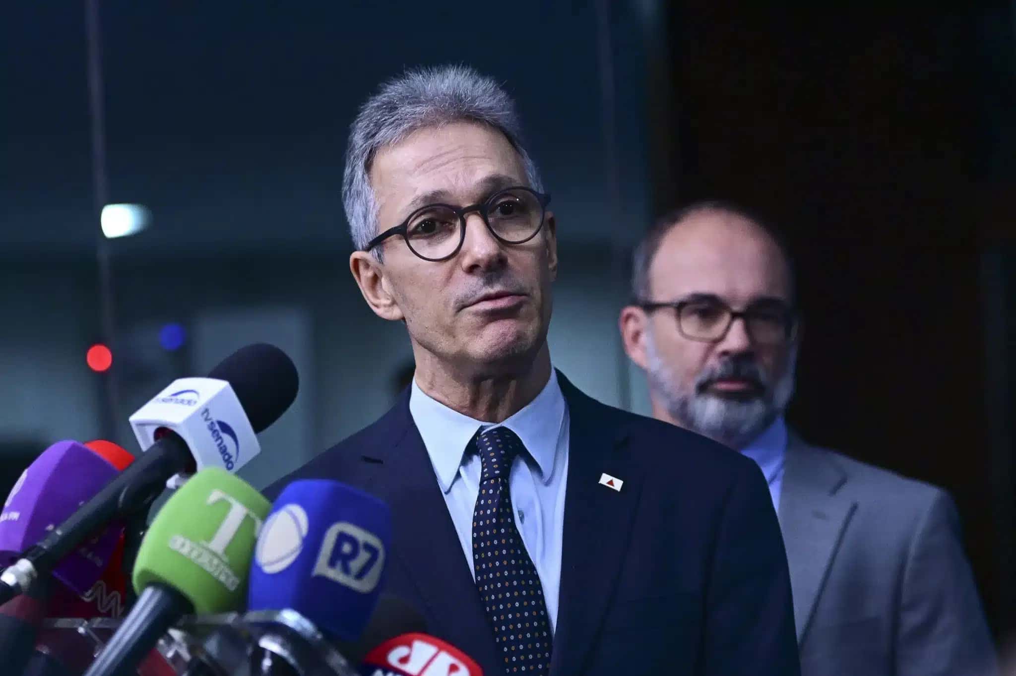 O pré-candidato à Presidência do Partido Novo e ex-governador de Minas Gerais, Romeu Zema