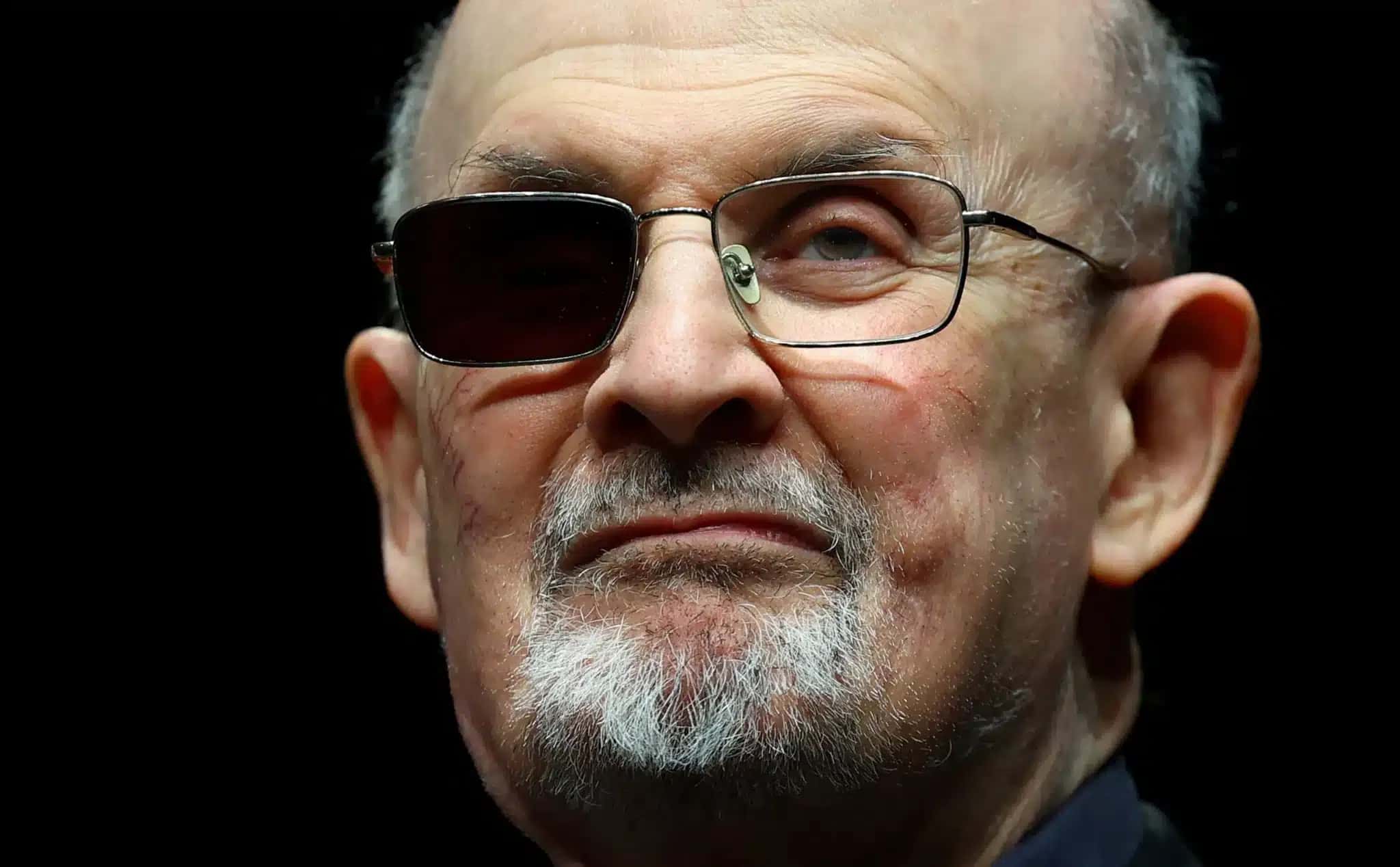 Escritor Salman Rushdie em Berlim