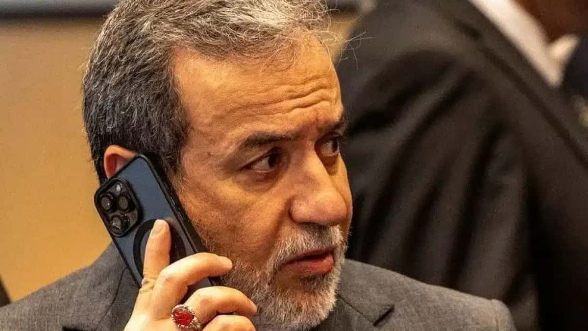 Chanceler iraniano Abbas Araghchi