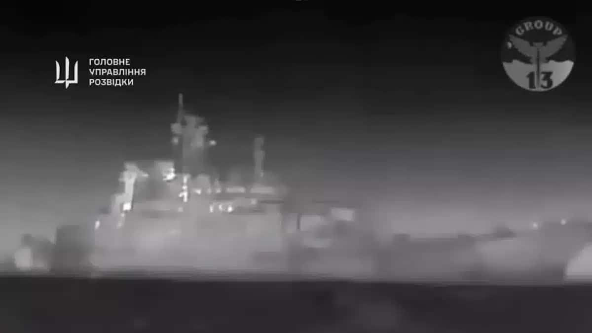 Ucrânia diz ter destruído grande navio de desembarque russo no Mar Negro