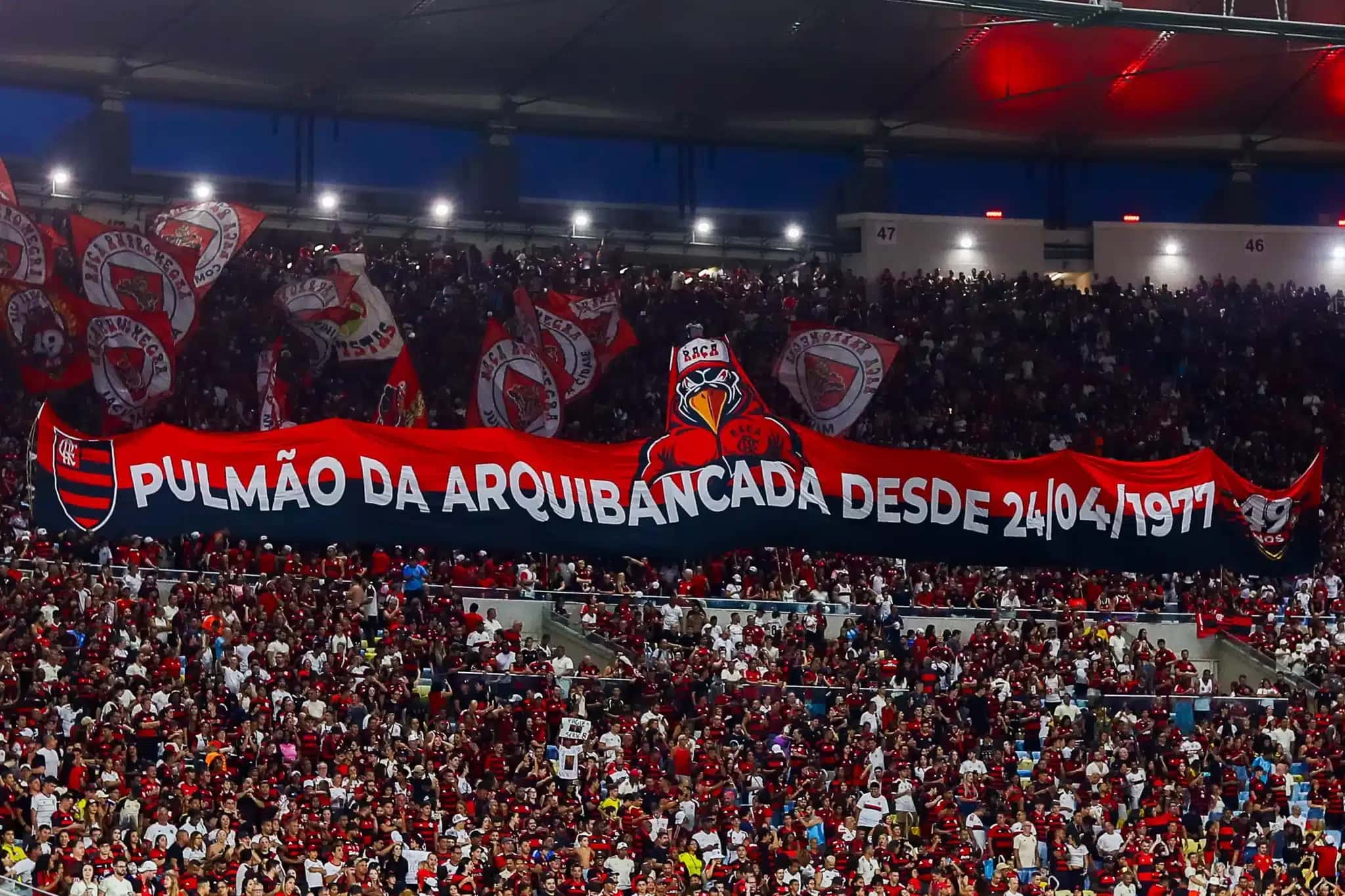 Flamengo segue com a maior torcida do Brasil