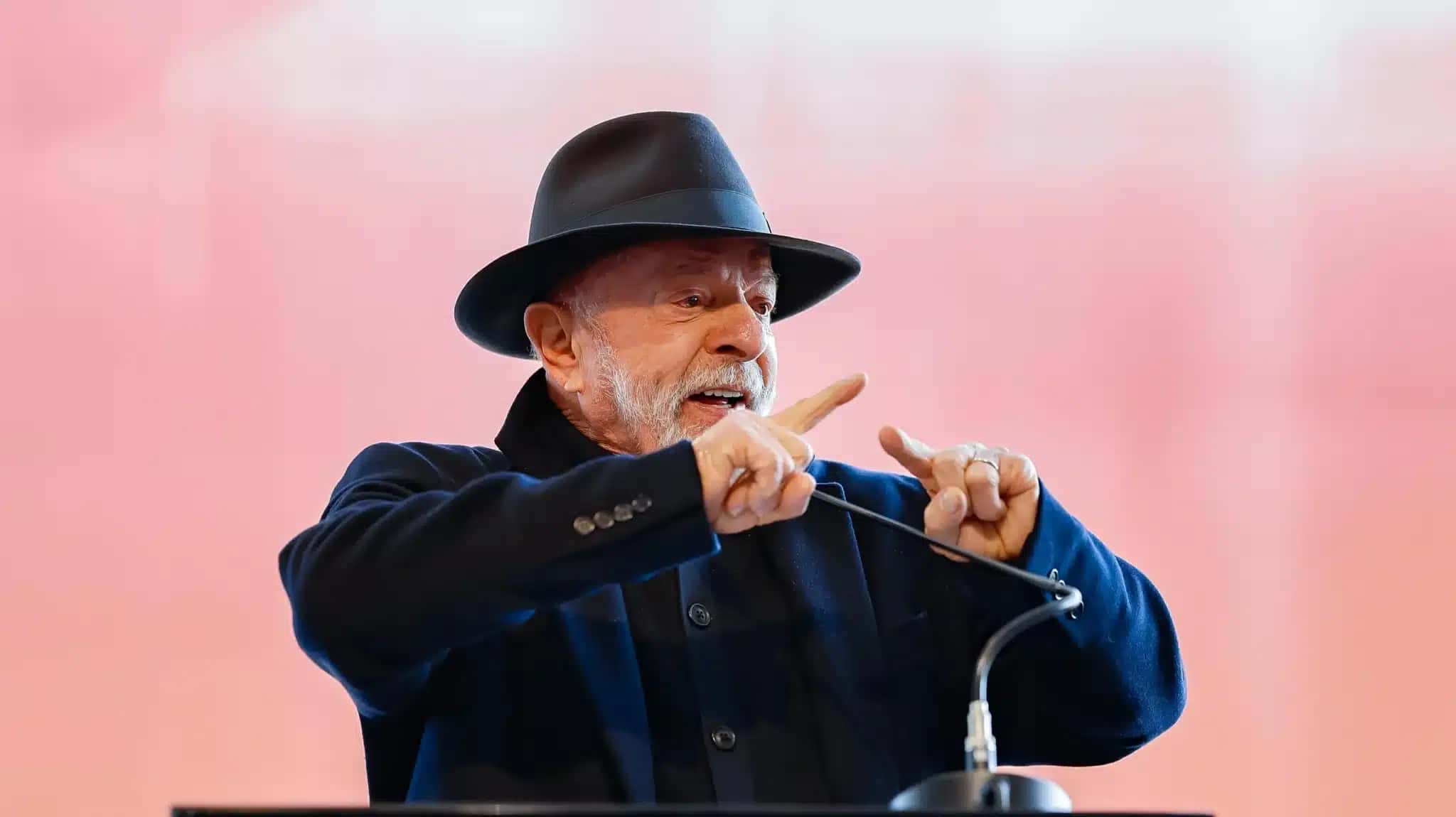 O presidente Luiz Inácio Lula da Silva (PT)