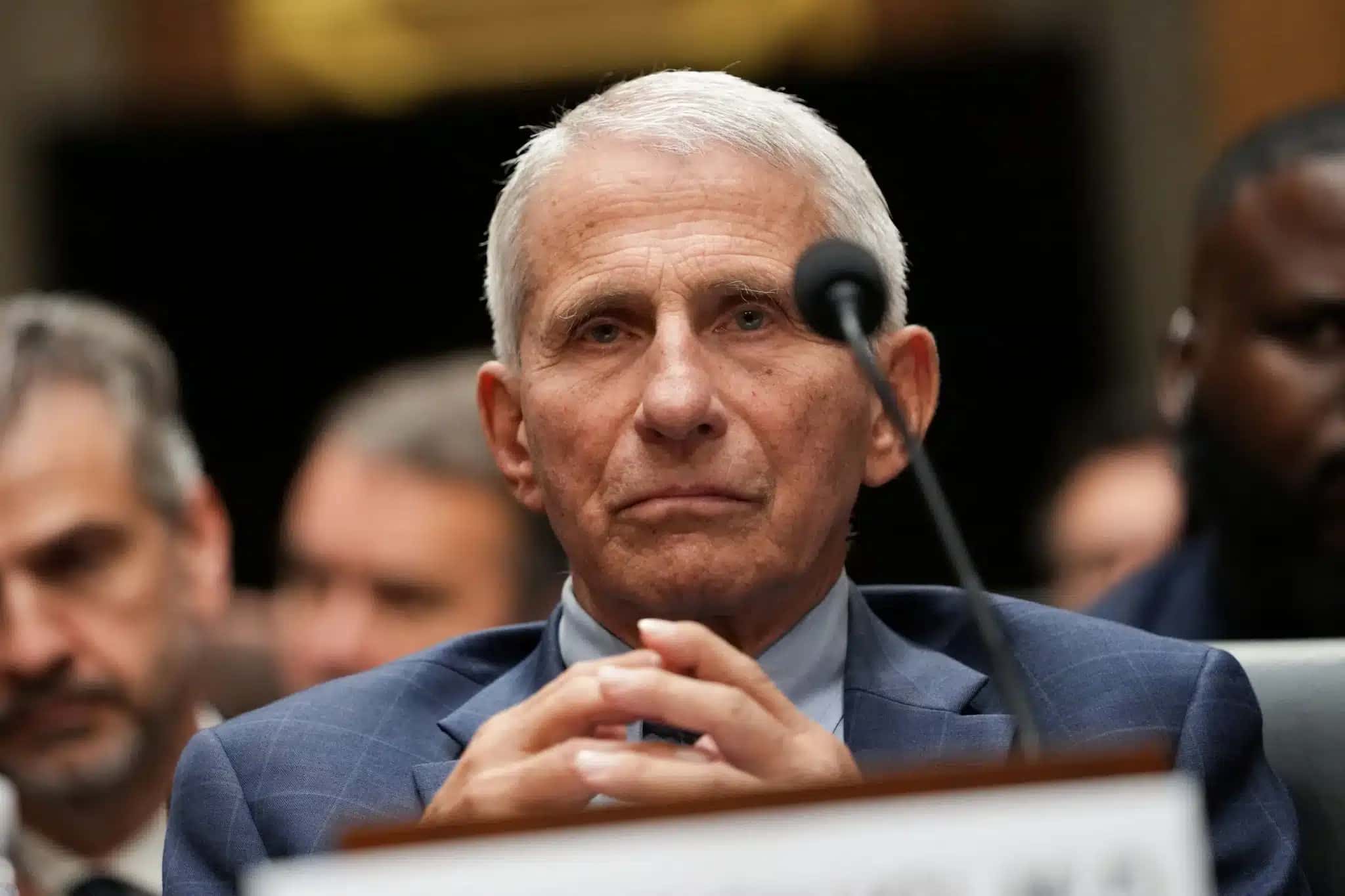 Anthony Fauci em comissão do Senado dos EUA
