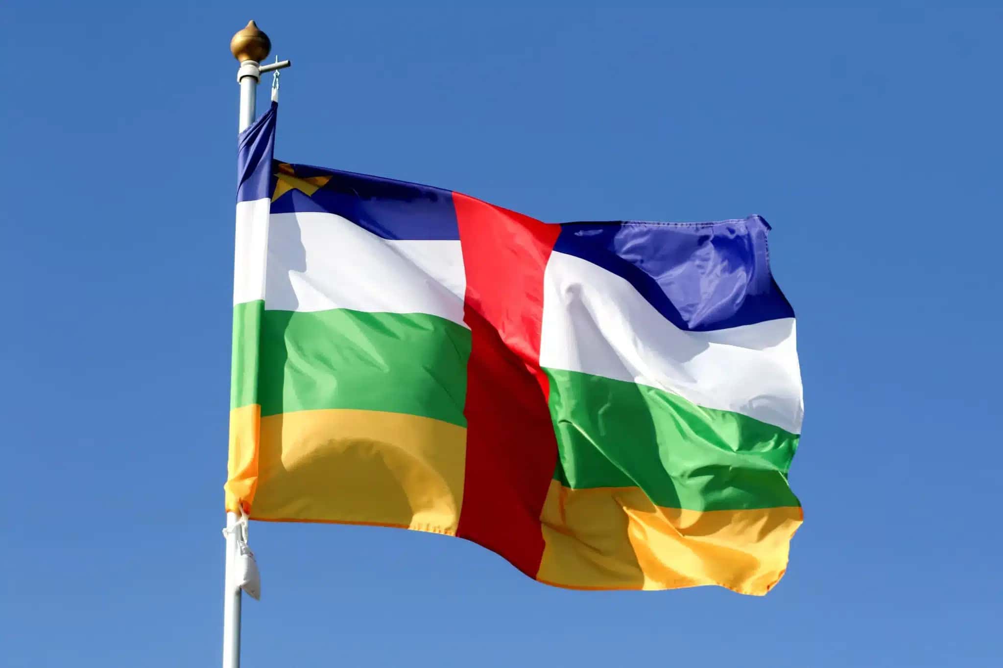 Bandeira da República Centro-Africana