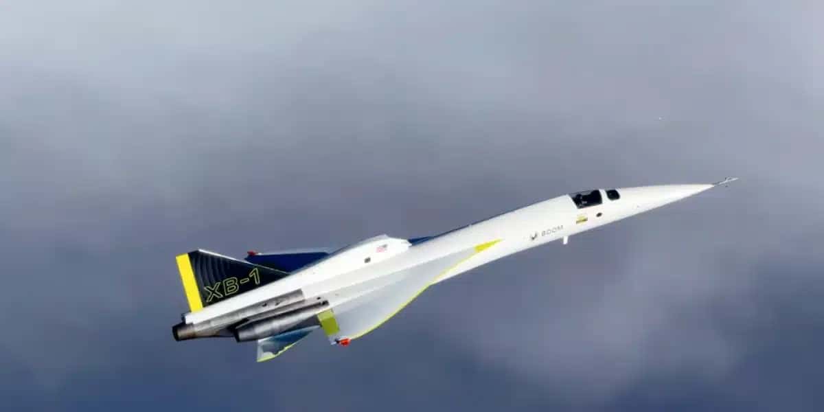 O Boom XB1 da Boom Supersonic atingiu o limite de velocidade Mach, tornando-se o primeiro jato desenvolvido de forma independente a romper a barreira do som