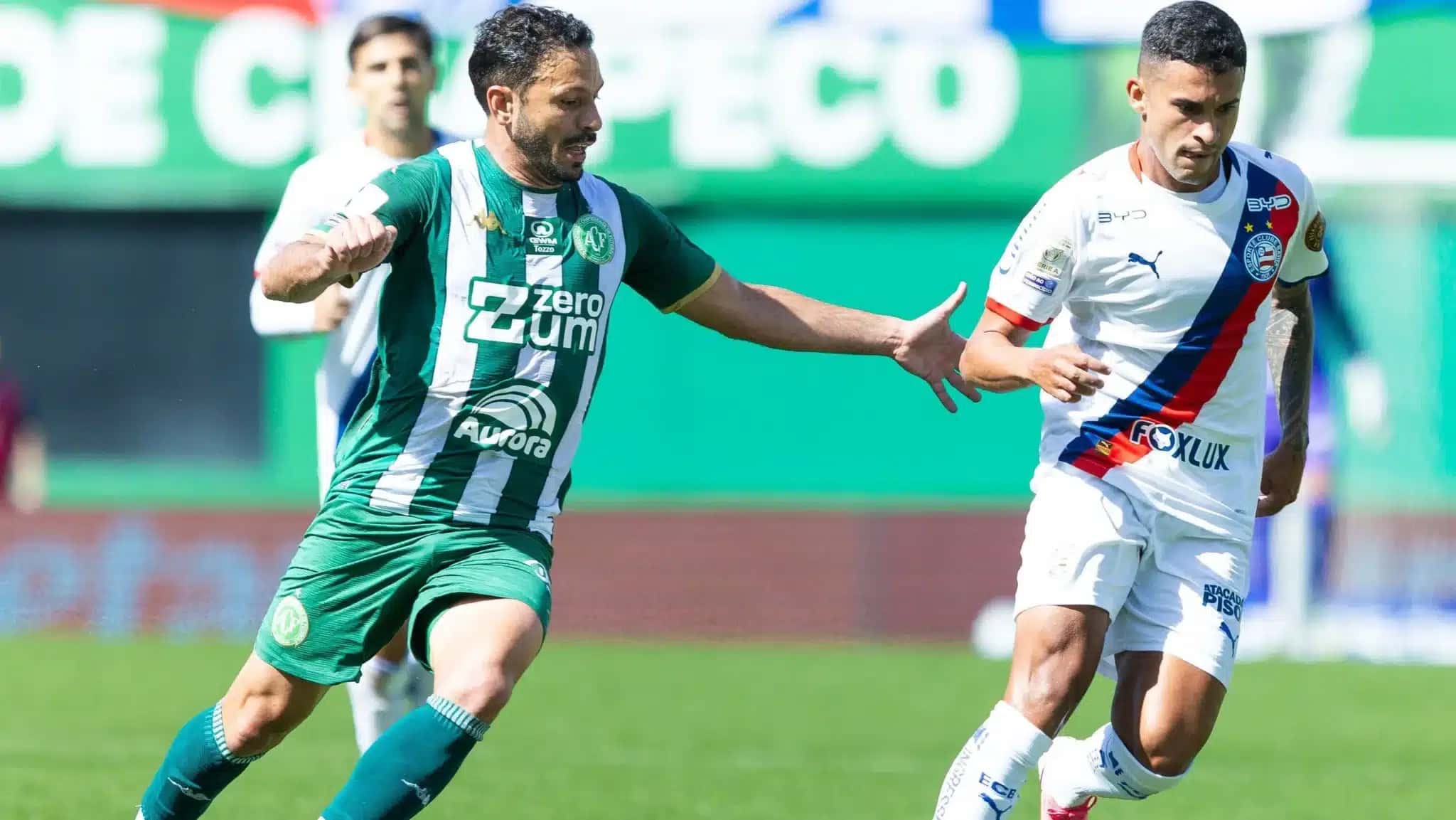 Chapecoense e Bahia fazem jogo de seis gols na Arena Condá