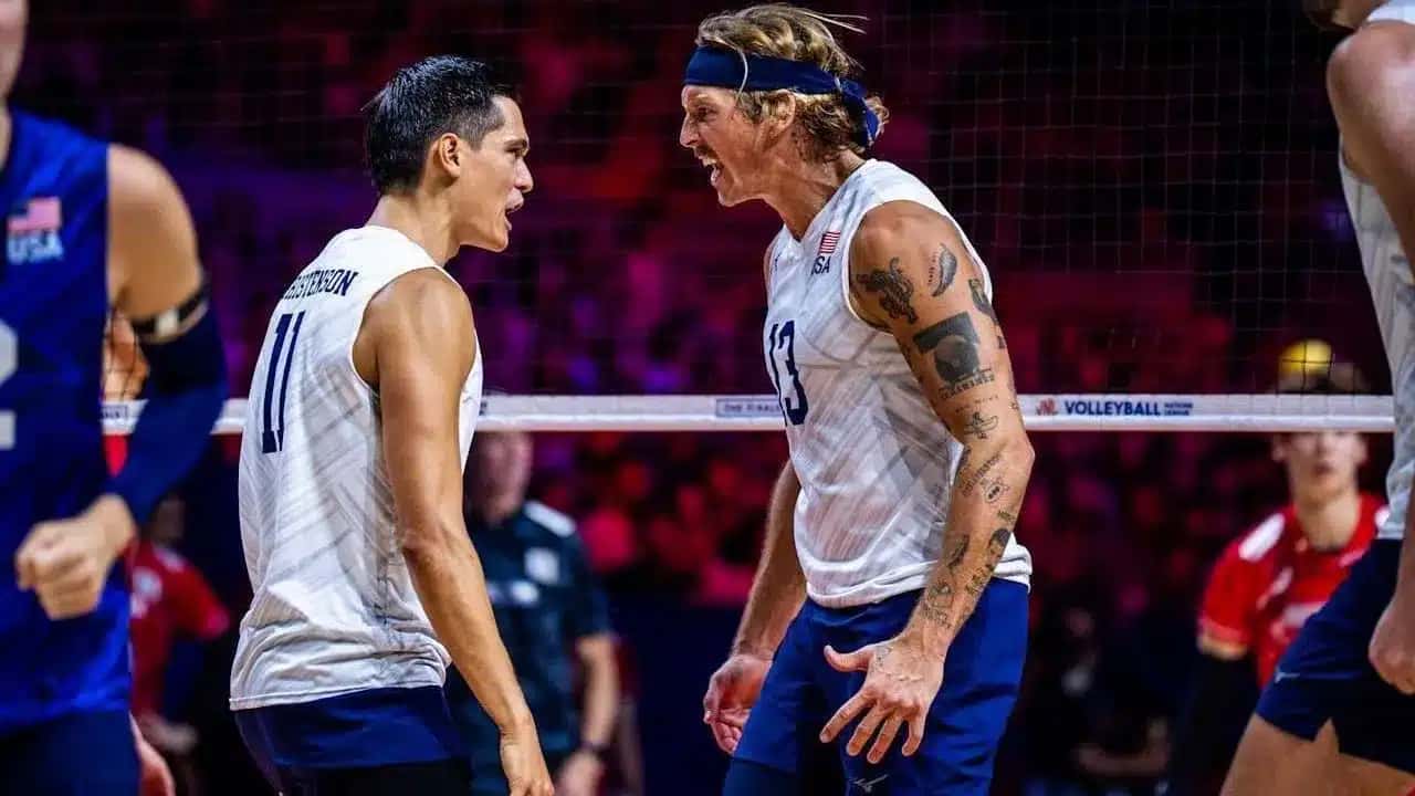 Estados Unidos vence o Japão pela Ligas das Nações de Vôlei